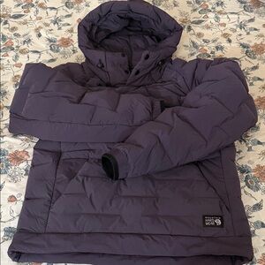 Mountain Hardwear Purple Performance Hoodie pullover